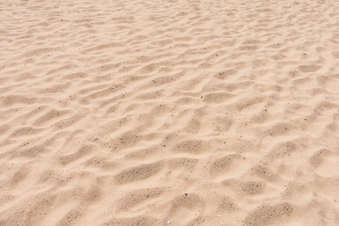 Empty sand textures