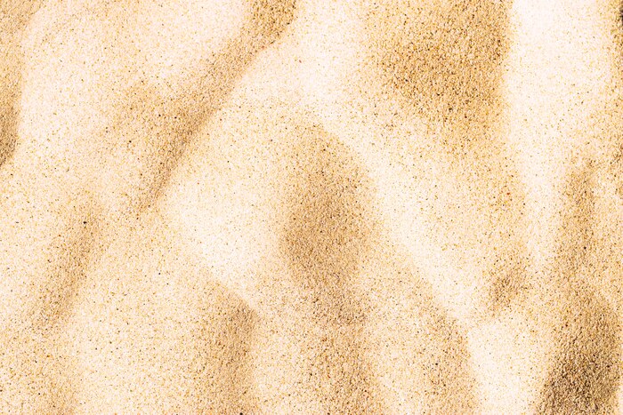Fine sand texture of beach