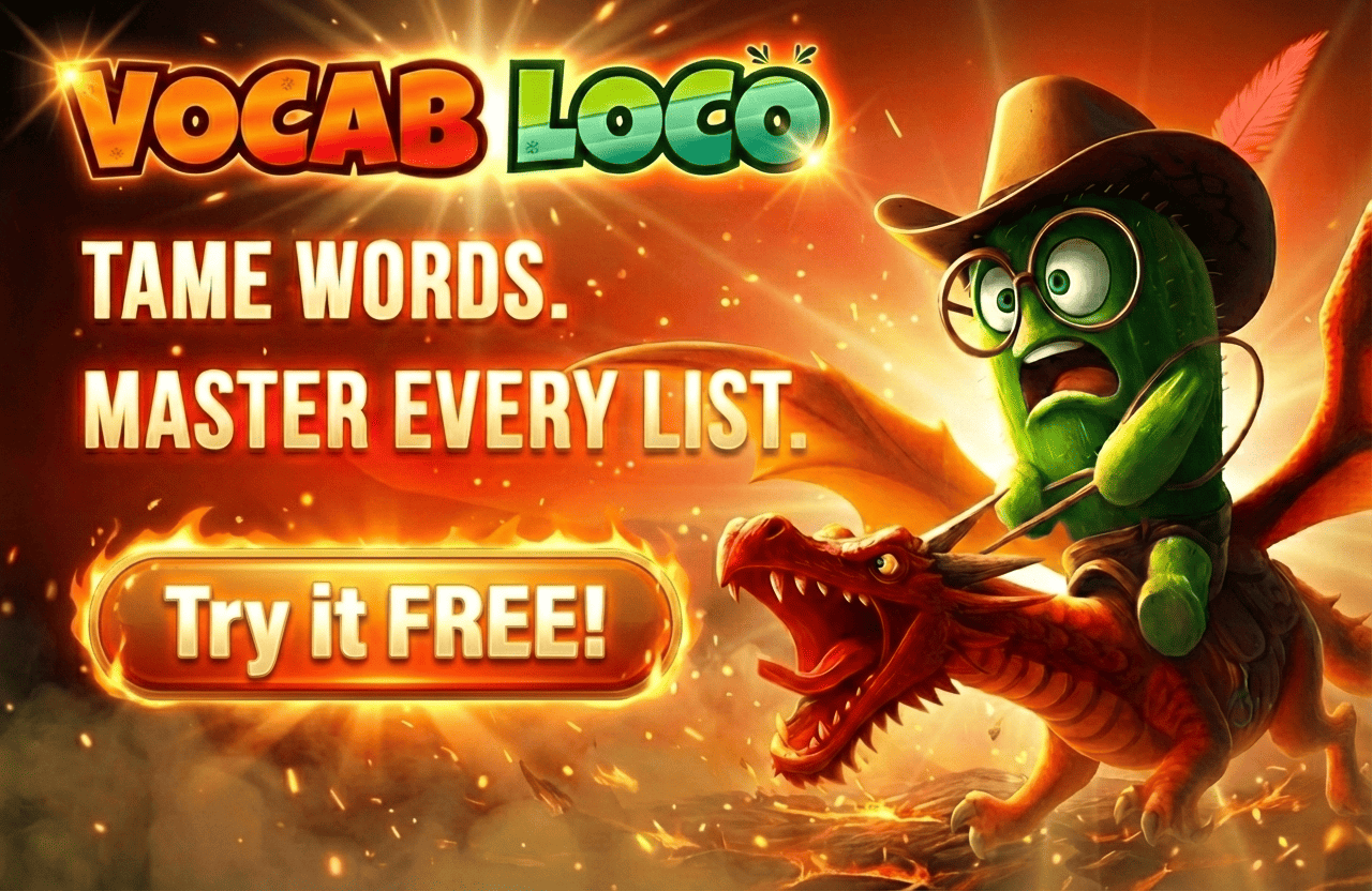 Vocab Loco - Take Your Vocabulary to the Next Level